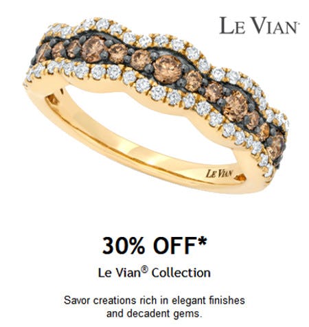 30% off Le Vian Collection