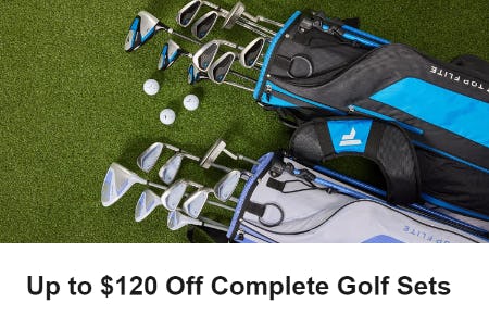 Up to $120 Off Complete Golf Sets
