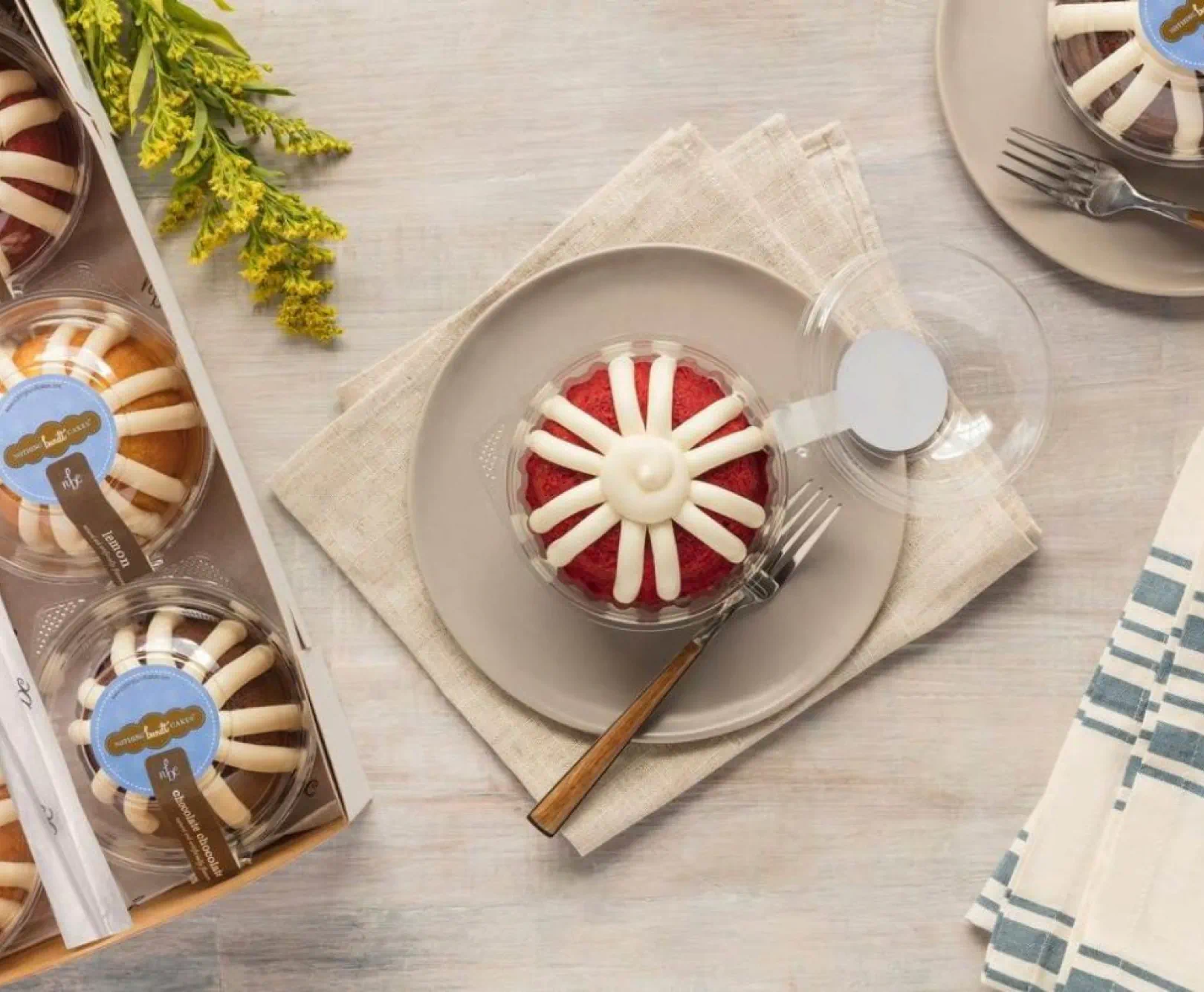 bundt cake on plate