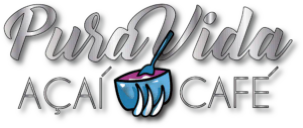 pura vida acai cafe logo