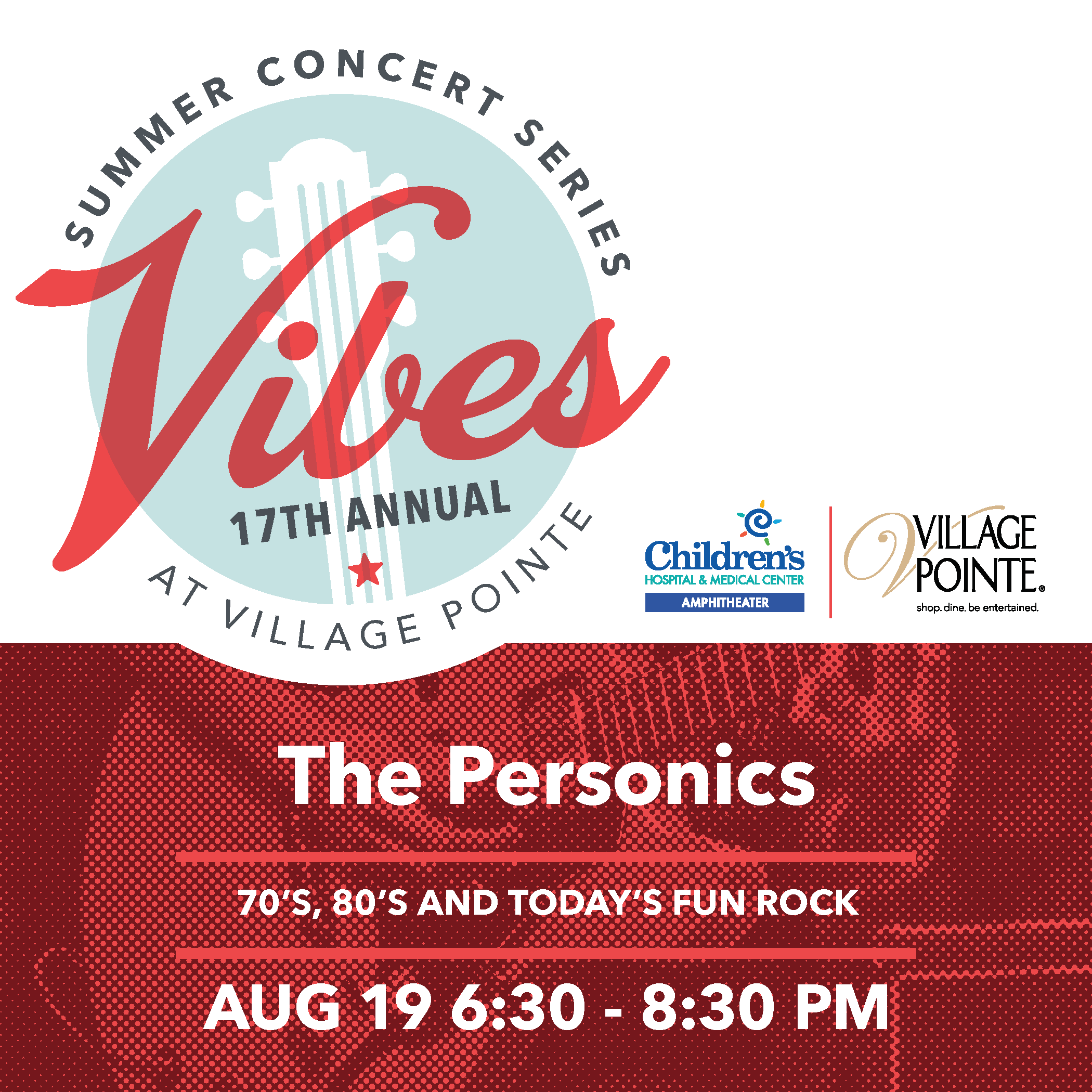 Vibes Summer Concert Series featuring The Personics Things to do at
