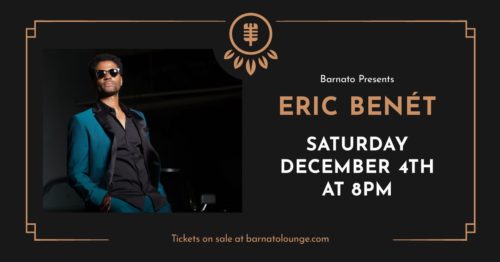 Eric Benet presented by JSP Prosuctions