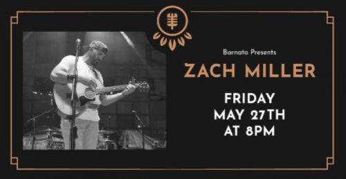Zach Miller at Barnato Lounge