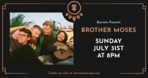 Brother Moses at Barnato Lounge