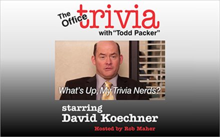 The Office Trivia with Todd Packer at Funny Bone Comedy Club