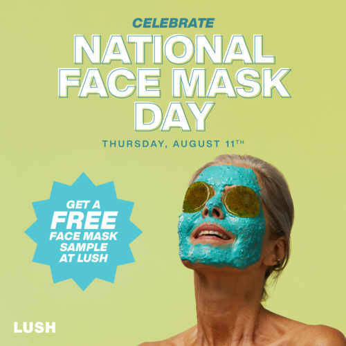 National Face Mask Day at LUSH