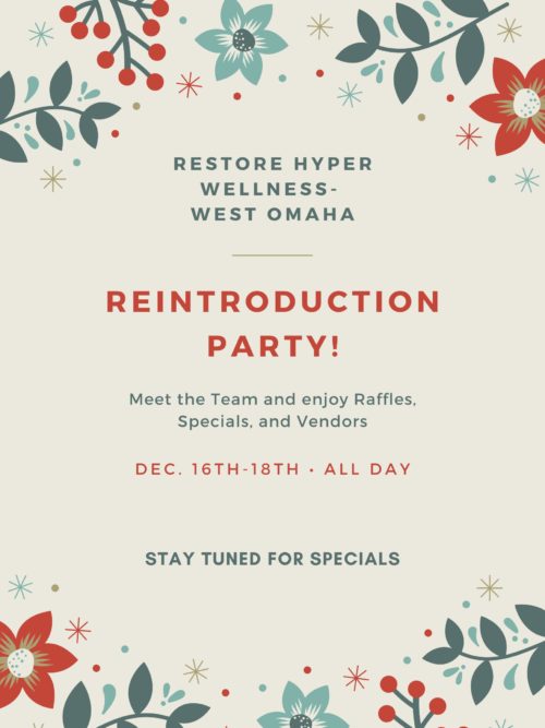 Restore Hyper Wellness Reintroduction Party
