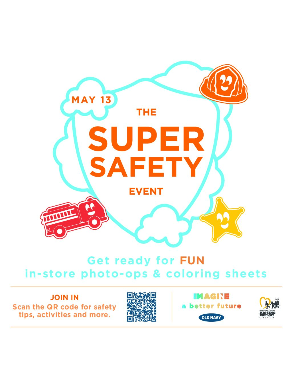 The Super Safety Event at Old Navy Presented by the NCMEC