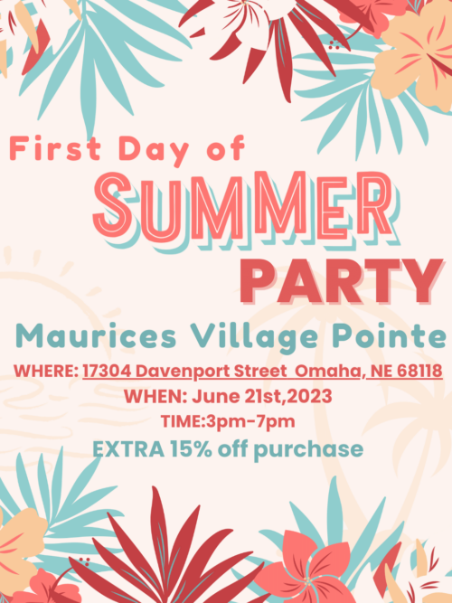 First Day of Summer Party at Maurices