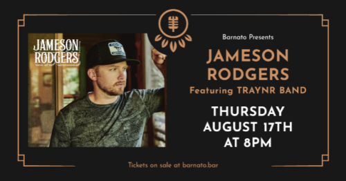 Jameson Rodgers at Barnato