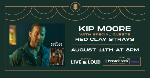 Kip Moore with Special Guests Red Clay Strays at Barnato