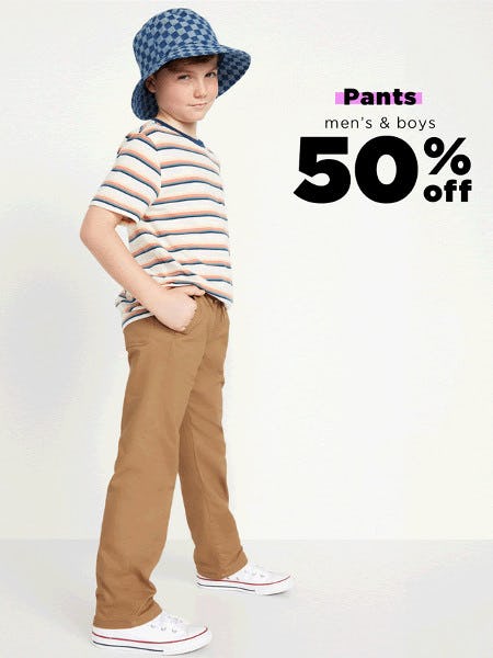 50% Off Pants for Mens & Boys - Village Pointe