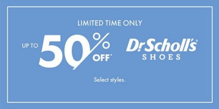 Up to 50% Off Dr. Scholl’s Shoes